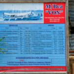 El Nido MB Von boat schedule