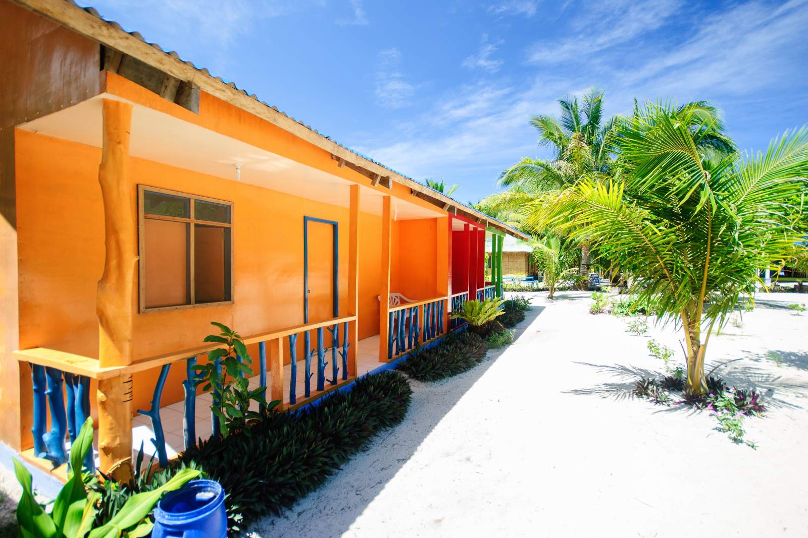 Cagbalete Technicolor rooms at Joven's Beach Resort