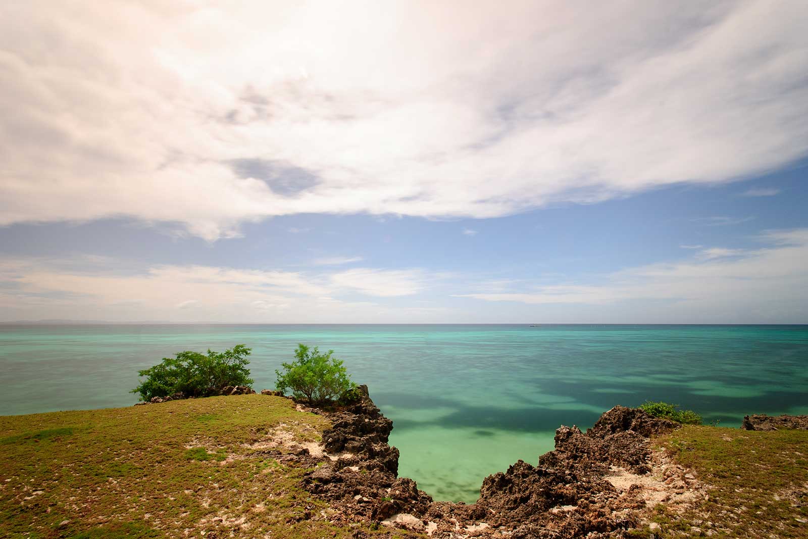Millionaire's Row, the cliff-side steps to the beach, Bantayan Island