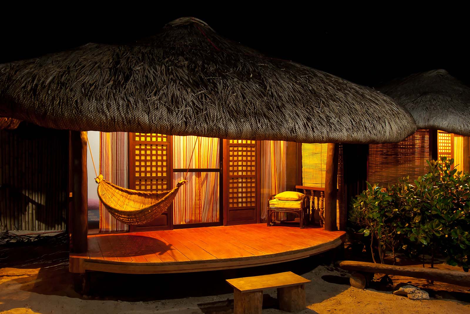 Casa Consuelo's cozy cabana